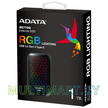 Внешний накопитель ADATA SE770G 512GB (ASE770G-512GU32G2-CBK) картинка 8